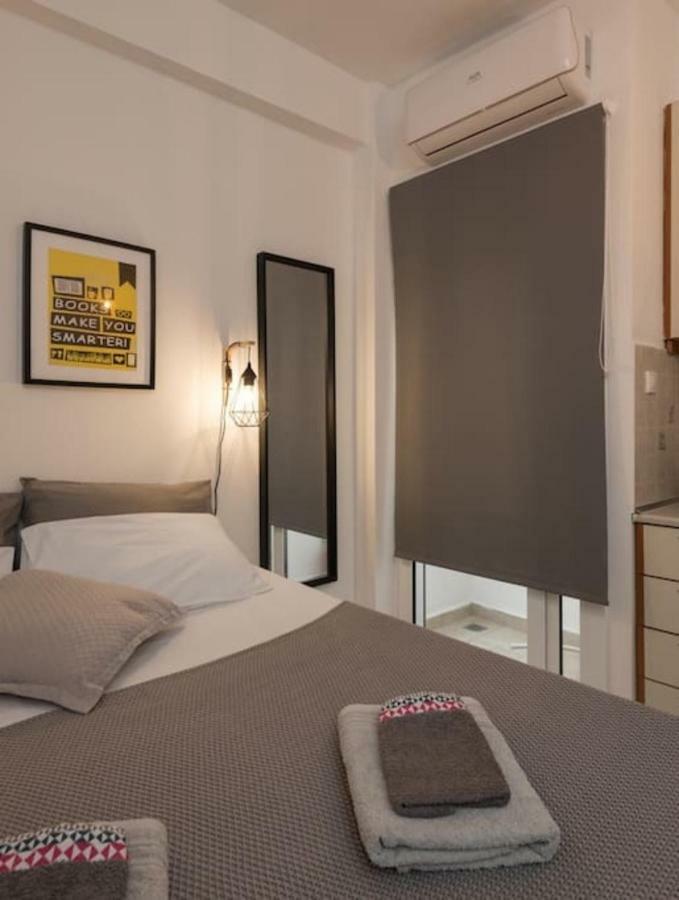 Central Studio! Fiber Wifi, Ac, Private, Self Check-In! Thessaloniki Exterior photo